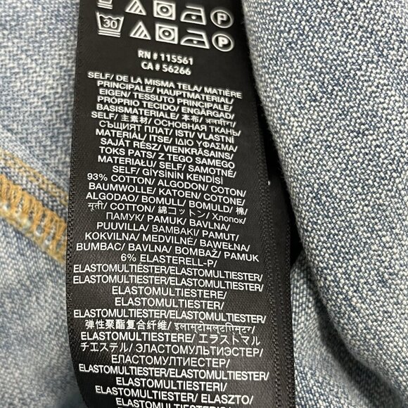 7 For All Mankind Denim Patch Pocket Mini Dress Size Small Belted Festival Party - Picture 11 of 15